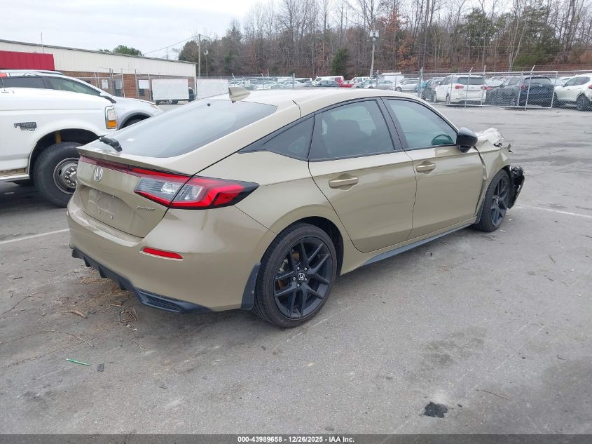 2025 Honda Civic Sedan Sport