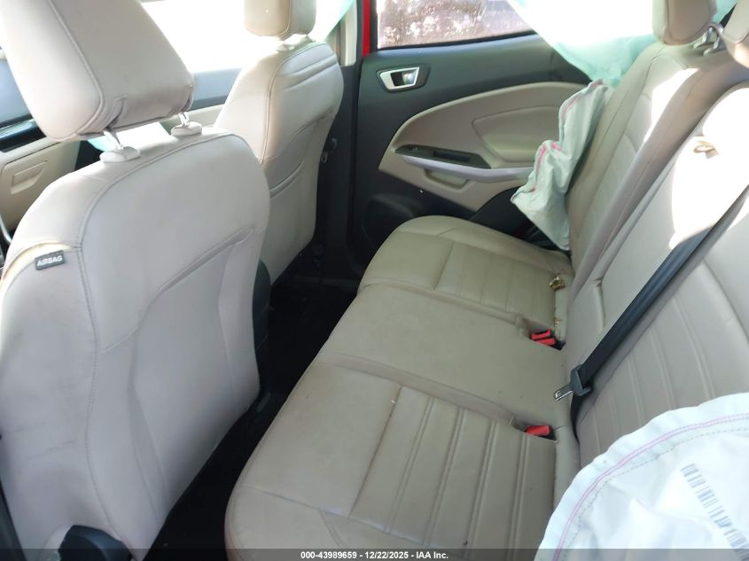 2020 Ford Ecosport Titanium VIN: MAJ6S3KL8LC347274 Lot: 43989659