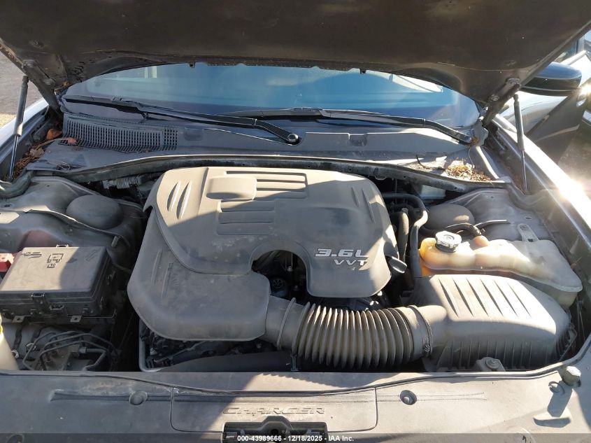 2018 Dodge Charger Sxt Plus Rwd VIN: 2C3CDXHGXJH152154 Lot: 43989666