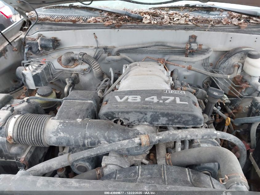 2003 Toyota Tundra Sr5 V8 VIN: 5TBBT44183S334040 Lot: 43989677