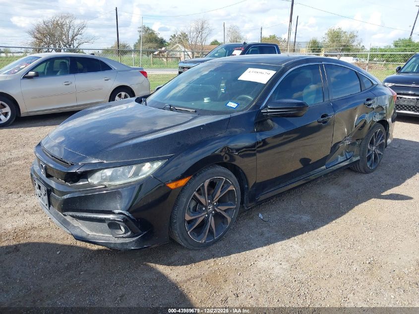 2019 Honda Civic Sport VIN: 19XFC2F85KE011127 Lot: 43989679