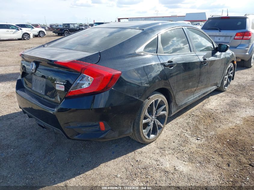 2019 Honda Civic Sport VIN: 19XFC2F85KE011127 Lot: 43989679