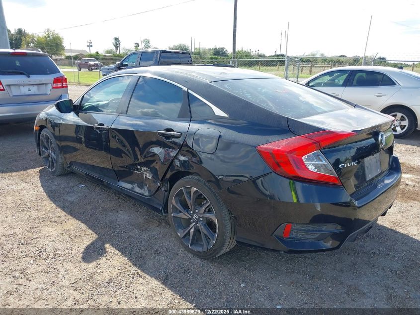 2019 Honda Civic Sport VIN: 19XFC2F85KE011127 Lot: 43989679