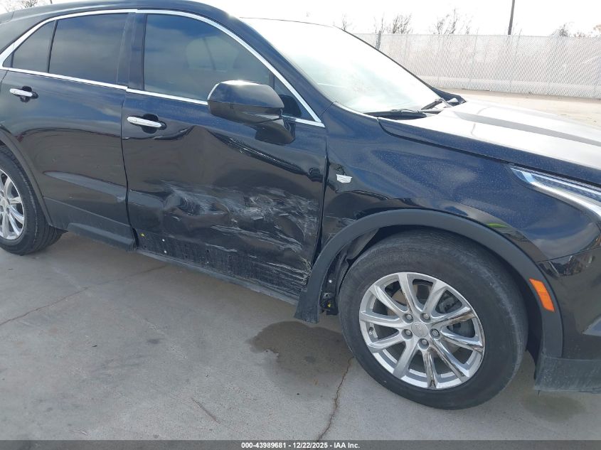 2022 Cadillac Xt4 Fwd Luxury VIN: 1GYAZAR47NF165595 Lot: 43989681