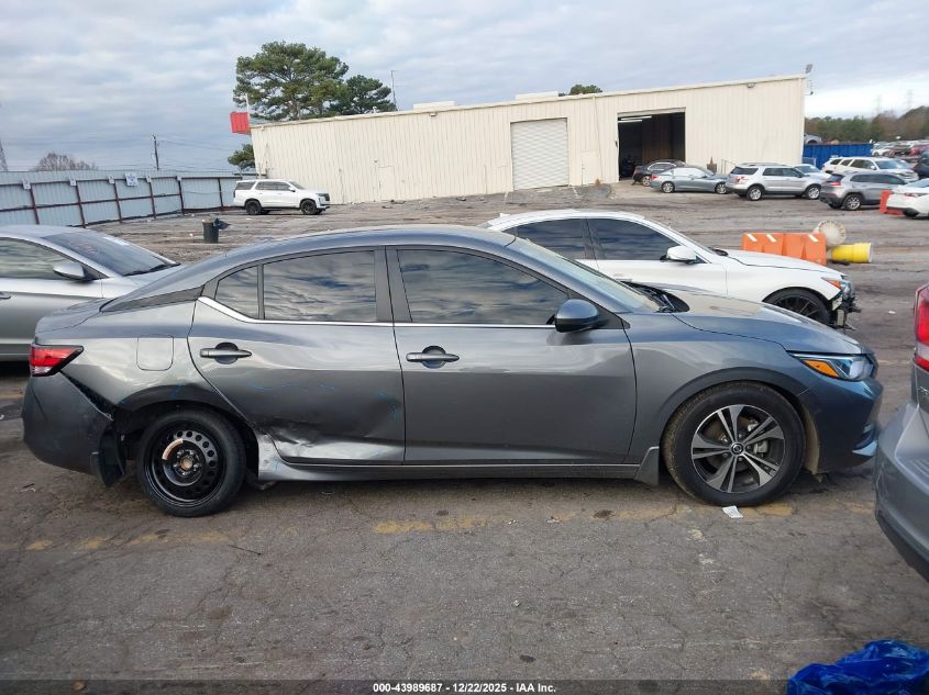 2022 Nissan Sentra Sv Xtronic Cvt VIN: 3N1AB8CV7NY234298 Lot: 43989687