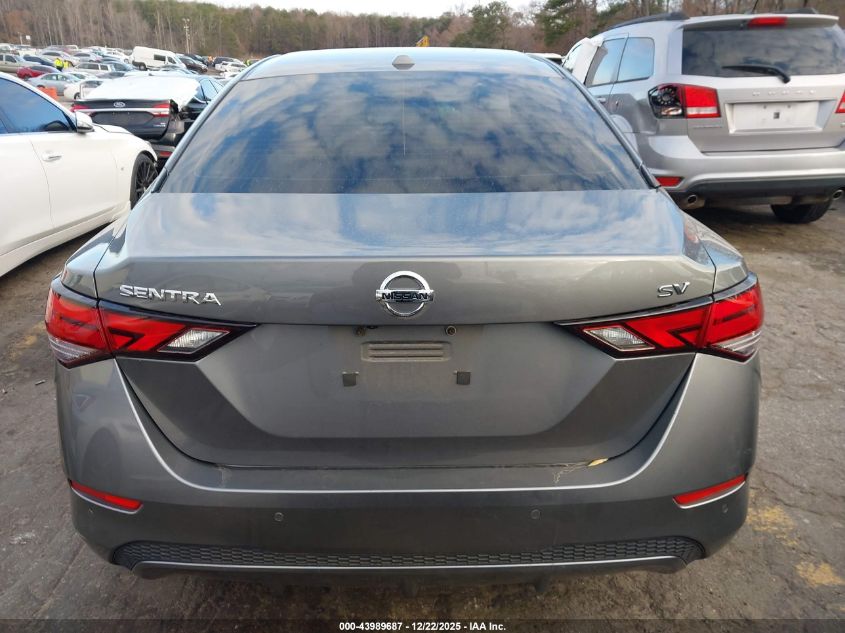 2022 Nissan Sentra Sv Xtronic Cvt VIN: 3N1AB8CV7NY234298 Lot: 43989687