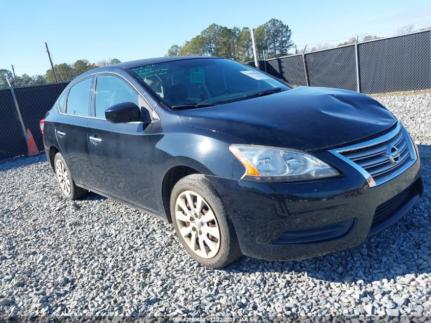 2014 Nissan Sentra Sv VIN: 3N1AB7APXEY334071 Lot: 43989688