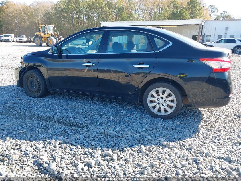 2014 Nissan Sentra Sv VIN: 3N1AB7APXEY334071 Lot: 43989688
