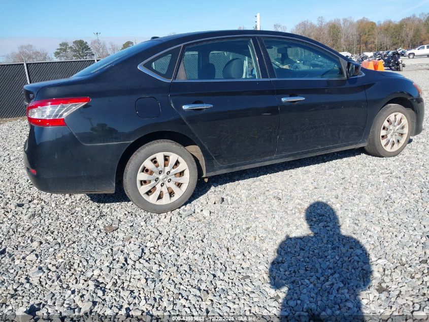 2014 Nissan Sentra Sv VIN: 3N1AB7APXEY334071 Lot: 43989688