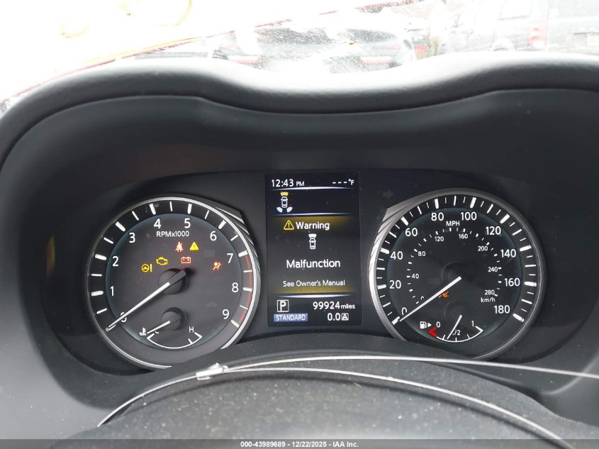 2018 Infiniti Q50 3.0T Red Sport 400 VIN: JN1FV7AR9JM481154 Lot: 43989689