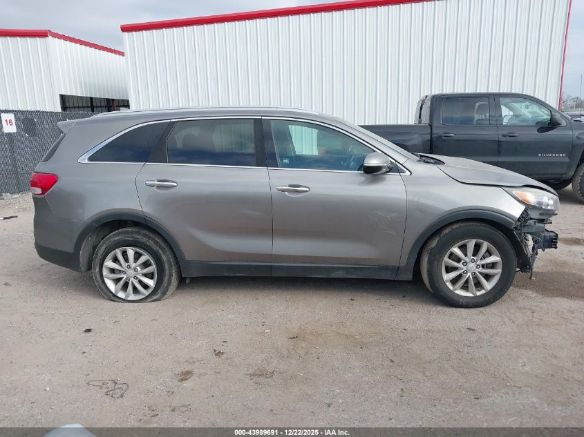 2016 Kia Sorento 2.4L Lx VIN: 5XYPG4A34GG153365 Lot: 43989691
