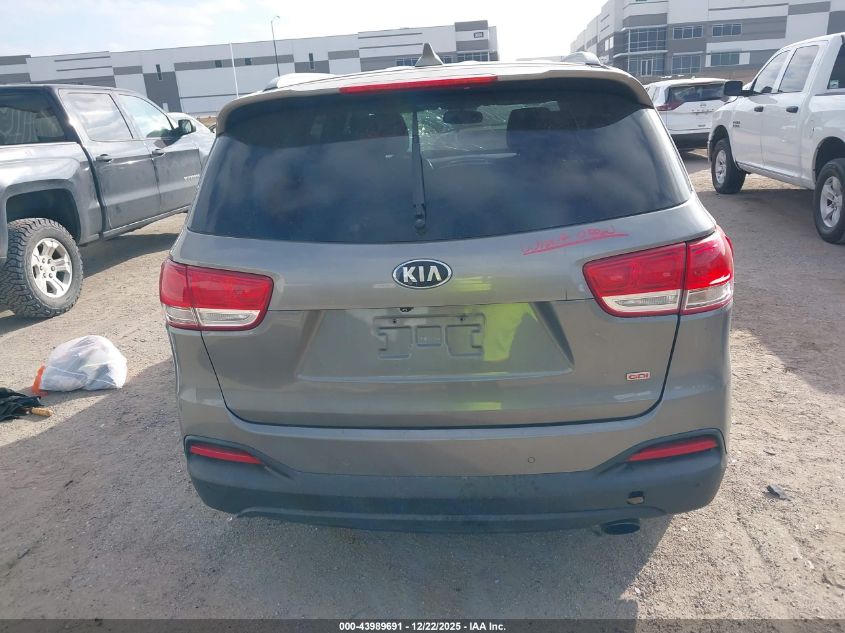2016 Kia Sorento 2.4L Lx VIN: 5XYPG4A34GG153365 Lot: 43989691