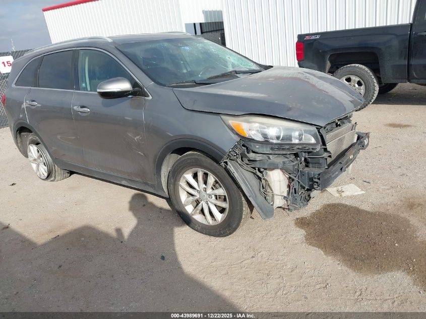 2016 Kia Sorento 2.4L Lx VIN: 5XYPG4A34GG153365 Lot: 43989691