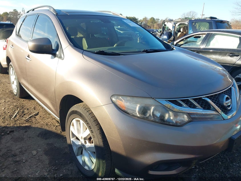 NISSAN MURANO 2011 VIN JN8AZ1MW6BW163173