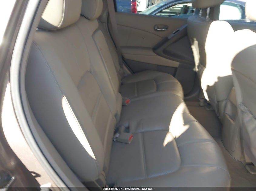 NISSAN MURANO 2011 VIN JN8AZ1MW6BW163173