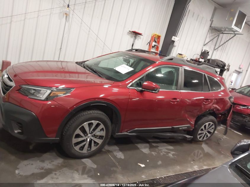 2022 Subaru Outback Premium VIN: 4S4BTADC9N3116941 Lot: 43989714