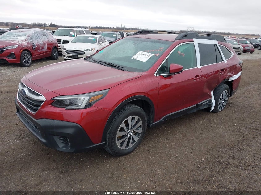 Vin: 4s4btadc9n3116941, lot: 44485422, subaru outback premium 20222