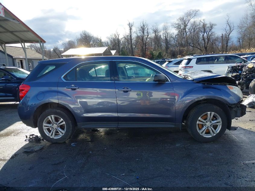 2013 Chevrolet Equinox Ls VIN: 2GNFLCEK4D6255669 Lot: 43989731