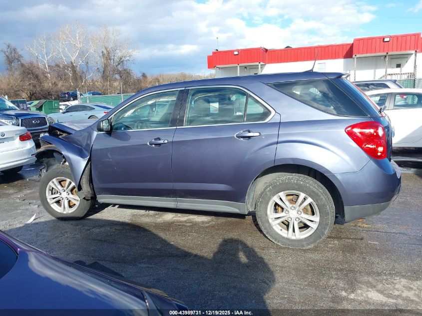 2013 Chevrolet Equinox Ls VIN: 2GNFLCEK4D6255669 Lot: 43989731