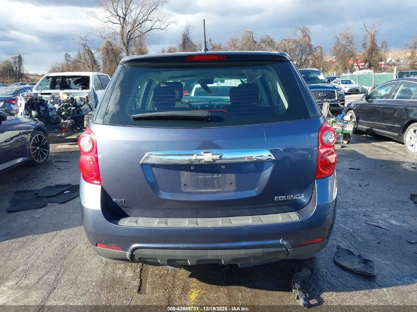 2013 Chevrolet Equinox Ls VIN: 2GNFLCEK4D6255669 Lot: 43989731