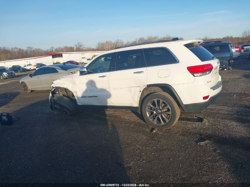 2018 Jeep Grand Cherokee Limited 4X4 VIN: 1C4RJFBG4JC200428 Lot: 43989732