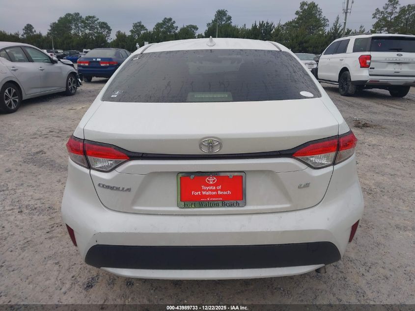 2020 Toyota Corolla Le VIN: JTDEPRAE1LJ077961 Lot: 43989733