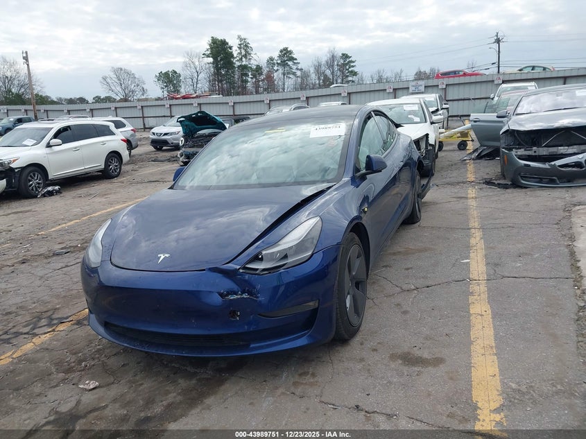 Vin: 5yj3e1eb9mf068125, lot: 44485459, tesla model 3 long range dual motor all-wheel drive 20212