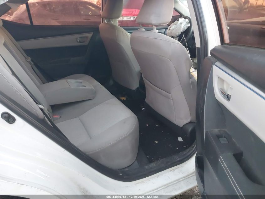 2016 Toyota Corolla Le VIN: 5YFBURHE8GP474134 Lot: 43989755