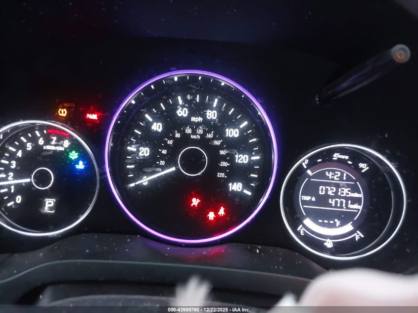 2019 Honda Hr-V Lx VIN: 3CZRU6H35KG723820 Lot: 43989760