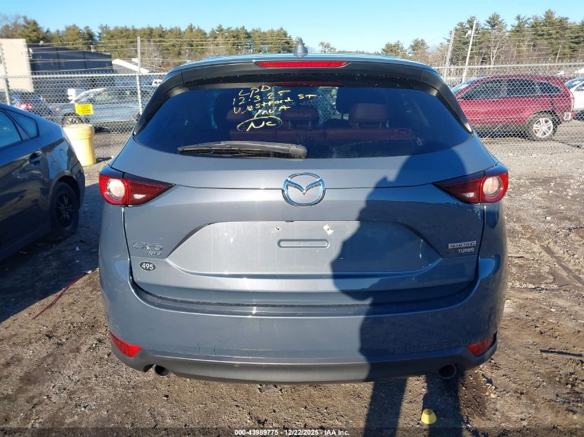 2021 Mazda Cx-5 Carbon Edition Turbo VIN: JM3KFBCY0M0372875 Lot: 43989775