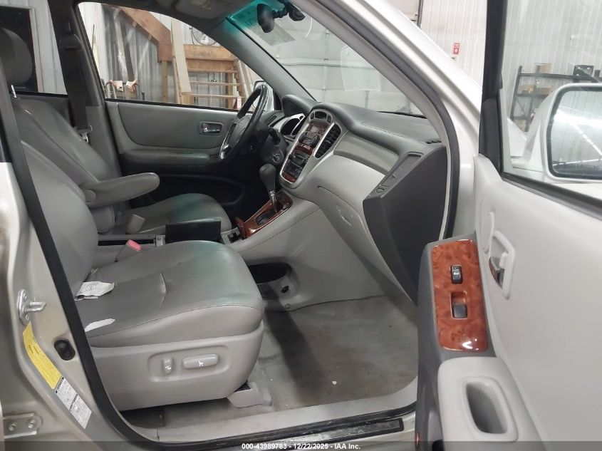 2005 Toyota Highlander Limited V6 VIN: JTEEP21A150090993 Lot: 43989783