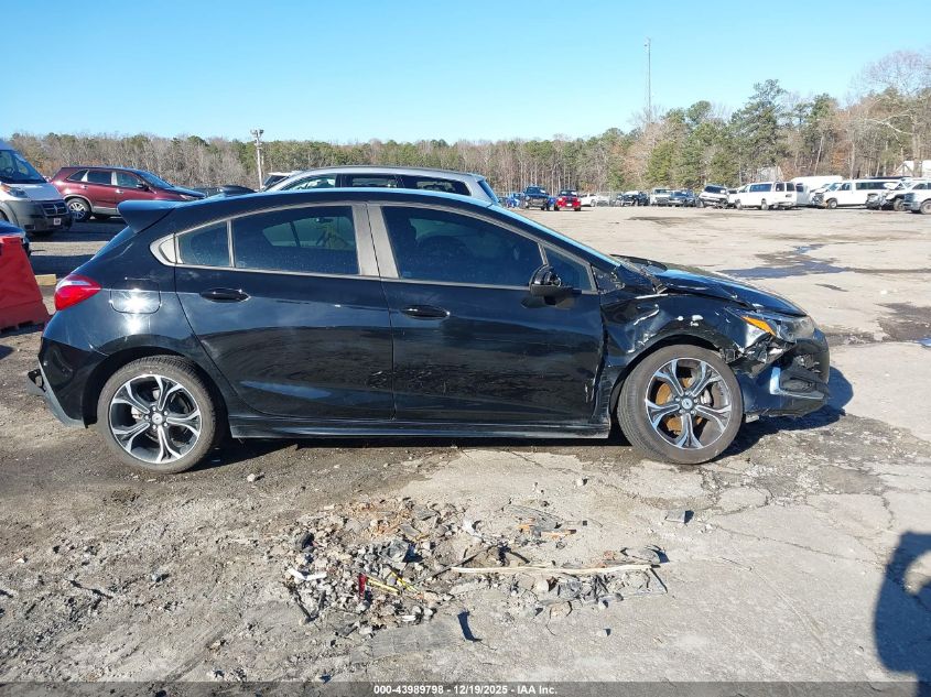 2019 Chevrolet Cruze Lt VIN: 3G1BE6SM9KS537564 Lot: 43989798