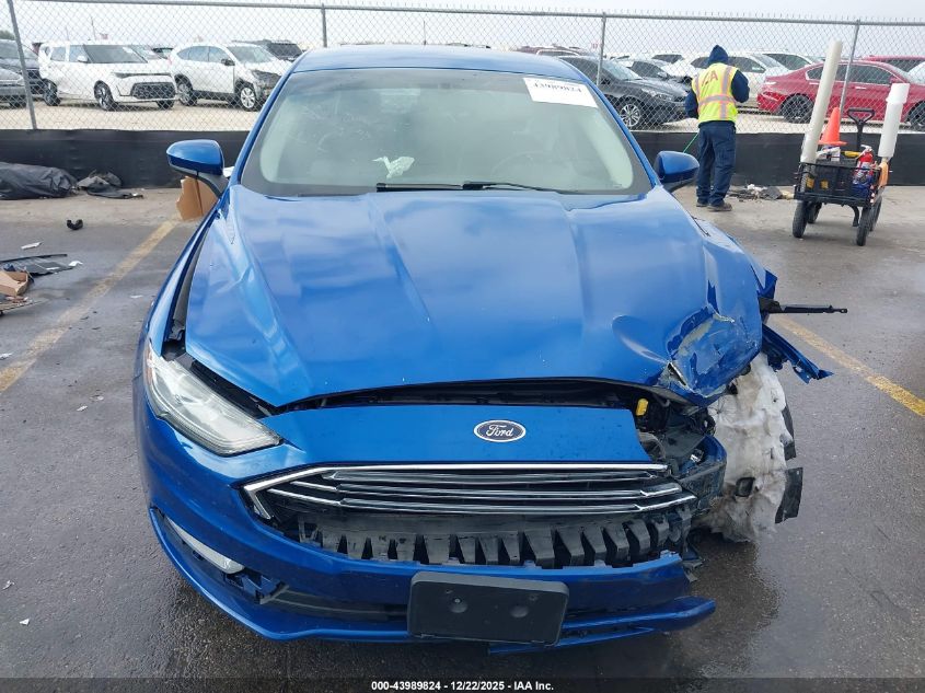 2018 Ford Fusion Se VIN: 3FA6P0H79JR191268 Lot: 43989824