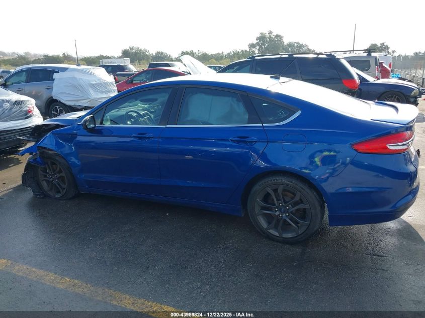 2018 Ford Fusion Se VIN: 3FA6P0H79JR191268 Lot: 43989824