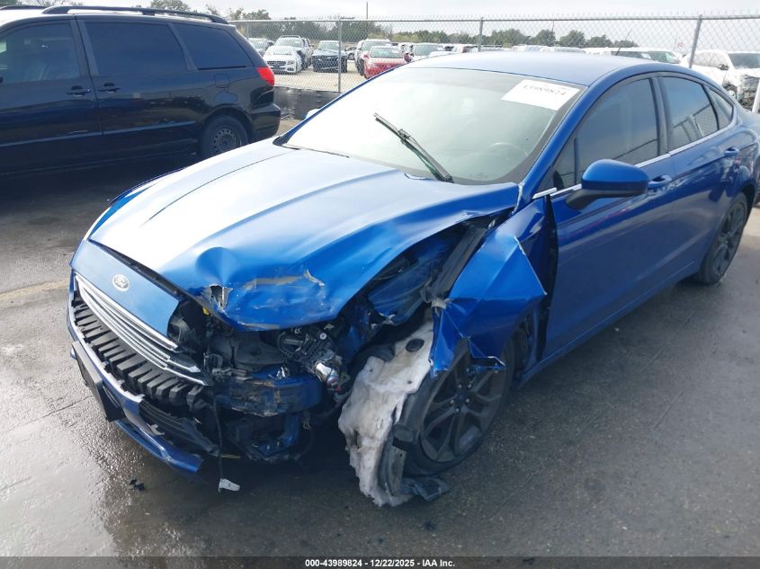 2018 Ford Fusion Se VIN: 3FA6P0H79JR191268 Lot: 43989824