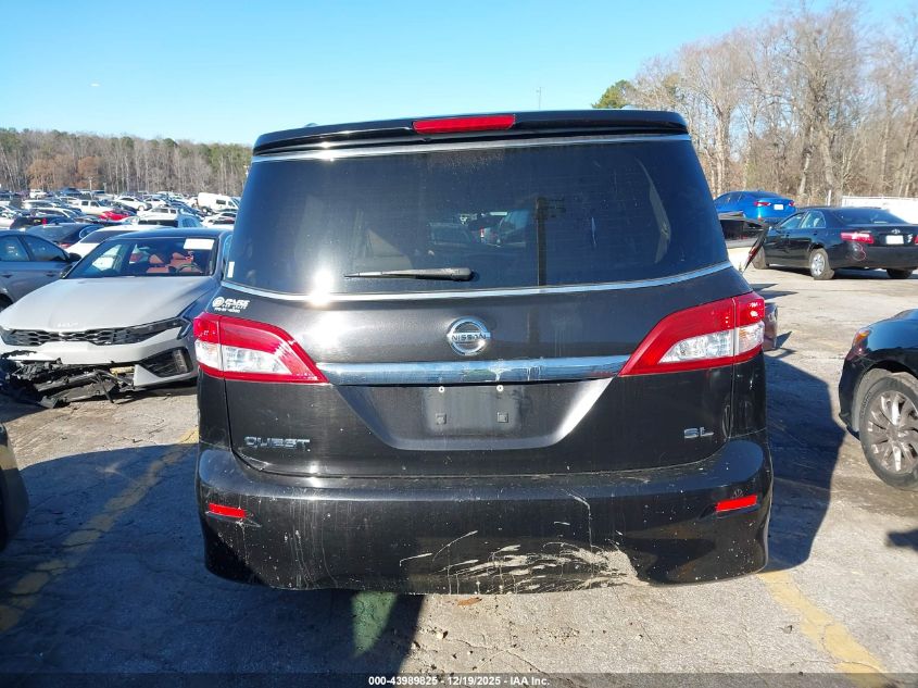 2015 Nissan Quest Platinum/S/Sl/Sv VIN: JN8AE2KP5F9130893 Lot: 43989825