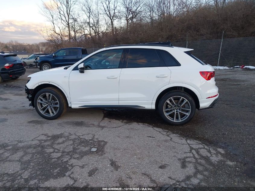 2025 Audi Q3 Premium 45 Tfsi S Line Quattro Tiptronic VIN: WA1DECF33S1068466 Lot: 43989829