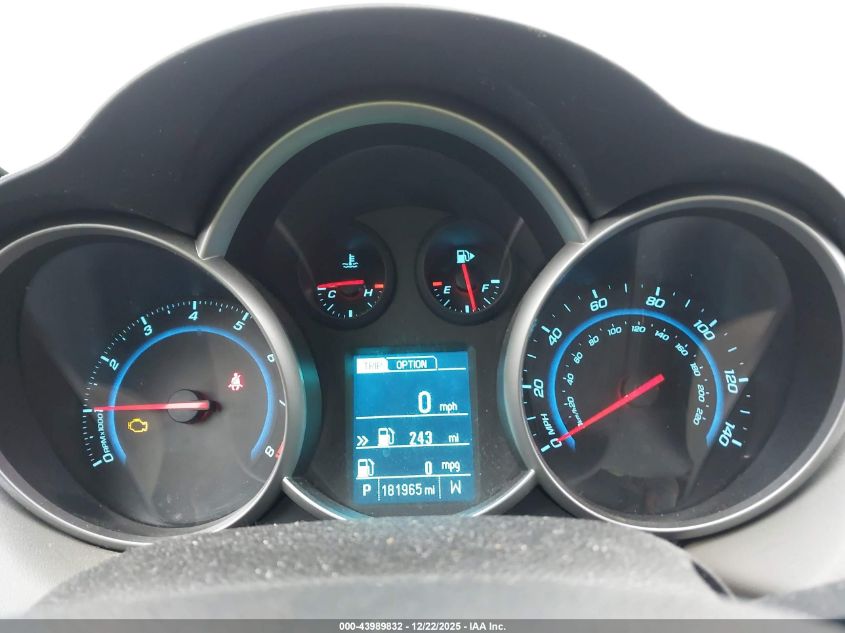 2015 Chevrolet Cruze Ls Auto VIN: 1G1PA5SHXF7170340 Lot: 43989832