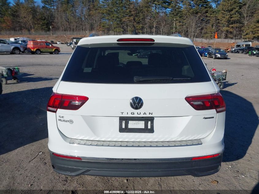 2022 Volkswagen Tiguan 2.0T Se VIN: 3VV2B7AX2NM149474 Lot: 43989834