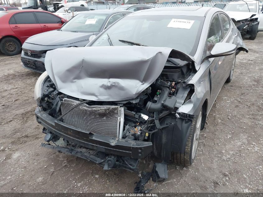 2013 Hyundai Elantra Limited VIN: KMHDH4AE7DU722541 Lot: 43989838