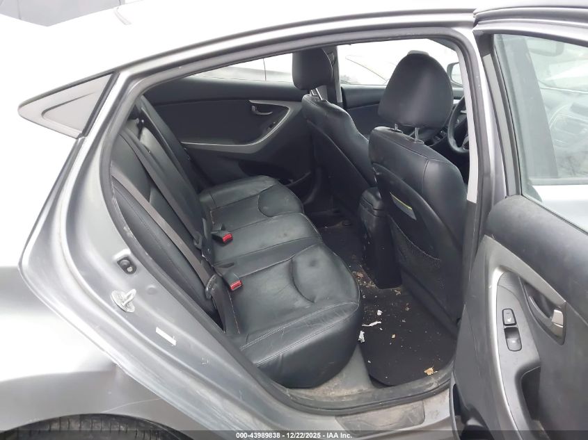 2013 Hyundai Elantra Limited VIN: KMHDH4AE7DU722541 Lot: 43989838