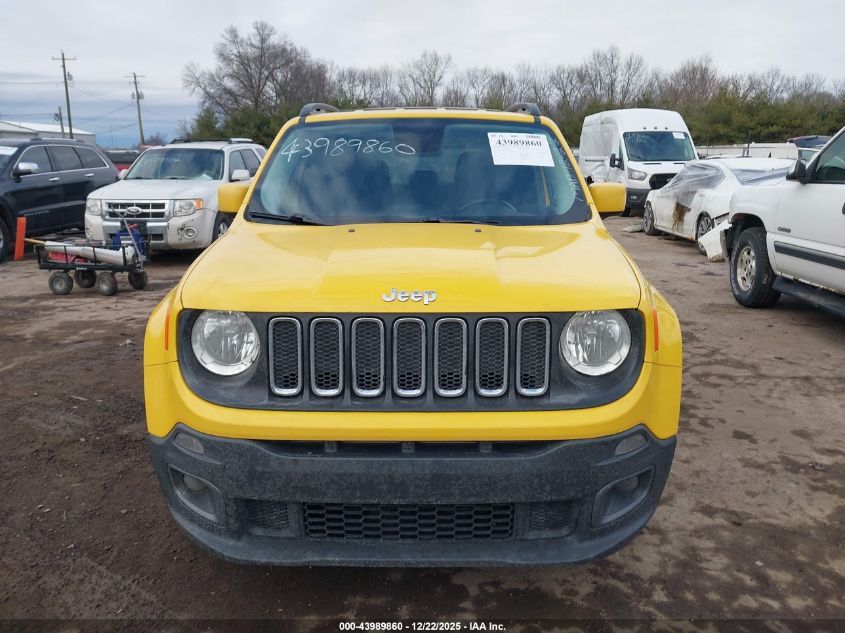 2017 Jeep Renegade Latitude 4X4 VIN: ZACCJBBB5HPF30605 Lot: 43989860