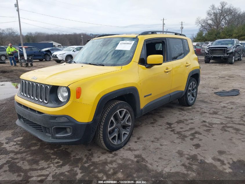 2017 Jeep Renegade Latitude 4X4 VIN: ZACCJBBB5HPF30605 Lot: 43989860
