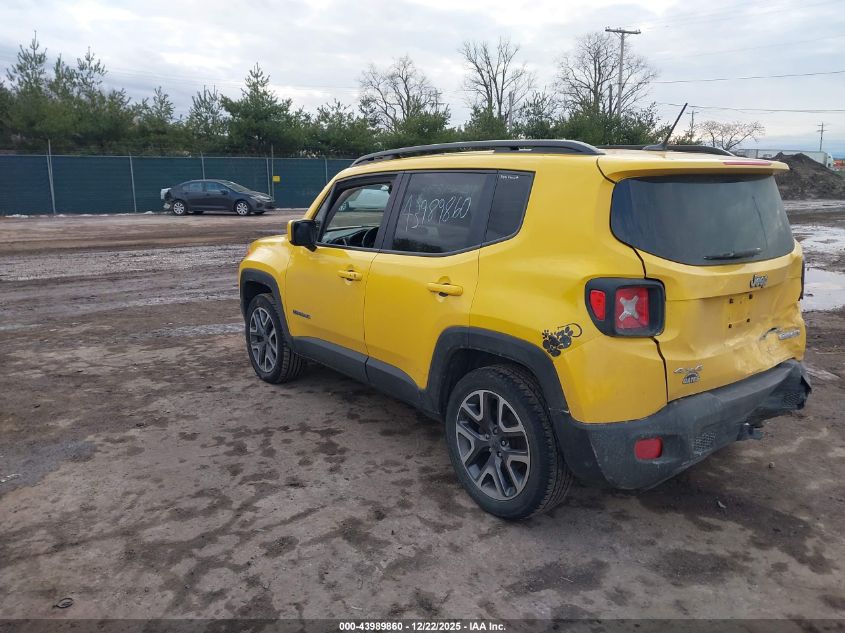 2017 Jeep Renegade Latitude 4X4 VIN: ZACCJBBB5HPF30605 Lot: 43989860