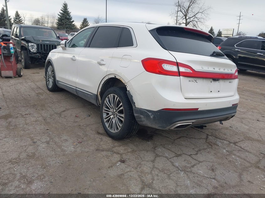 2016 Lincoln Mkx Reserve