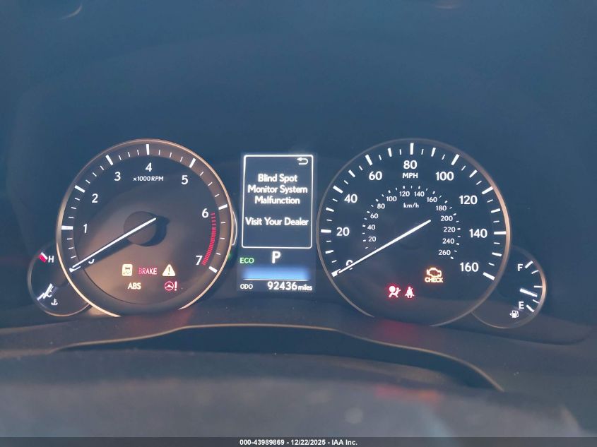 2018 Lexus Es 350 VIN: JTHBK1GG0J2263248 Lot: 43989869