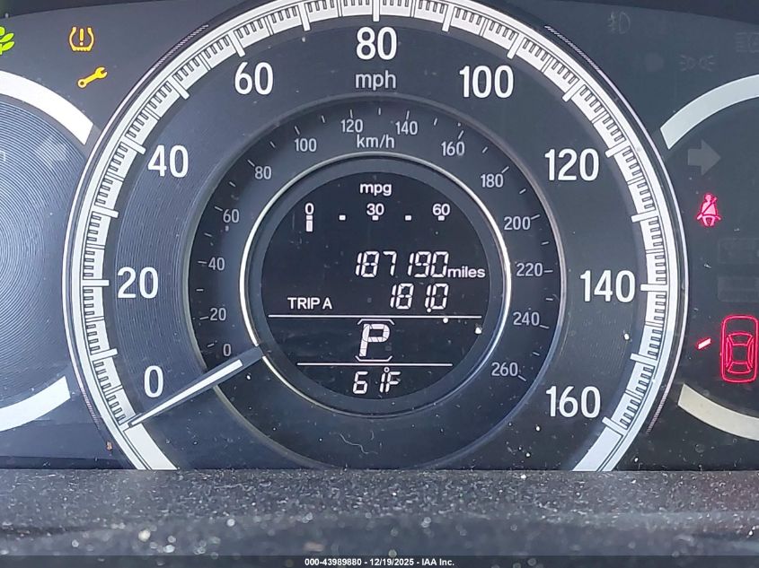 2017 Honda Accord Ex-L V6 VIN: 1HGCR3F86HA034176 Lot: 43989880