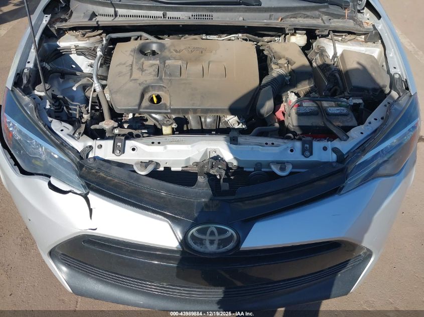 2018 Toyota Corolla Le VIN: 2T1BURHE1JC115487 Lot: 43989884