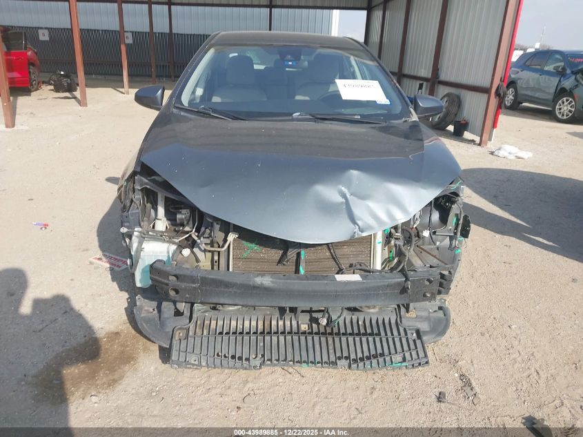 2019 Toyota Corolla Le VIN: 5YFBURHE9KP923636 Lot: 43989885