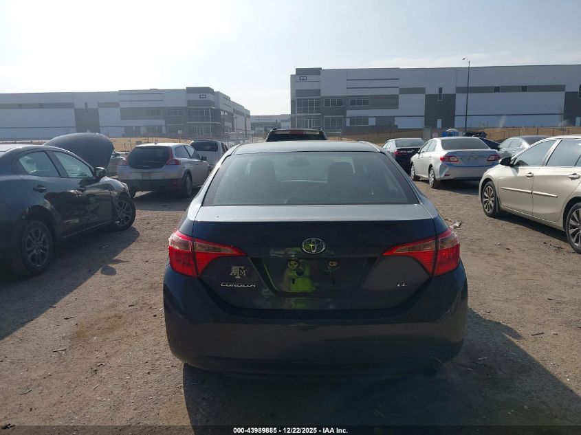 2019 Toyota Corolla Le VIN: 5YFBURHE9KP923636 Lot: 43989885